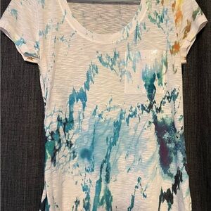 Calvin Klein.  Abstract Print Women's Top